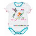 Боди-футболка для девочки Райские птицы р-р 68-86 Smil 121032